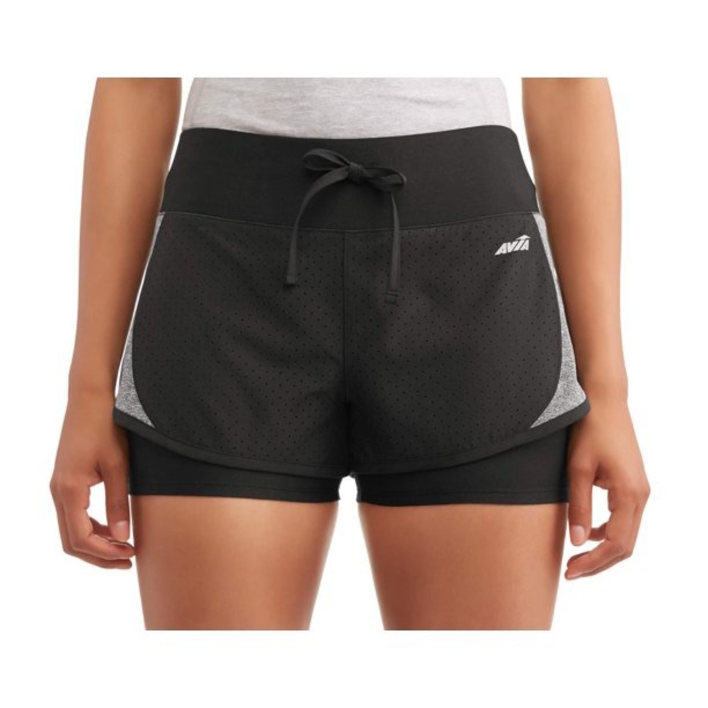 Black workout shorts